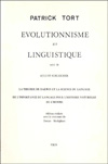 volutionnisme et linguistique - Patrick Tort