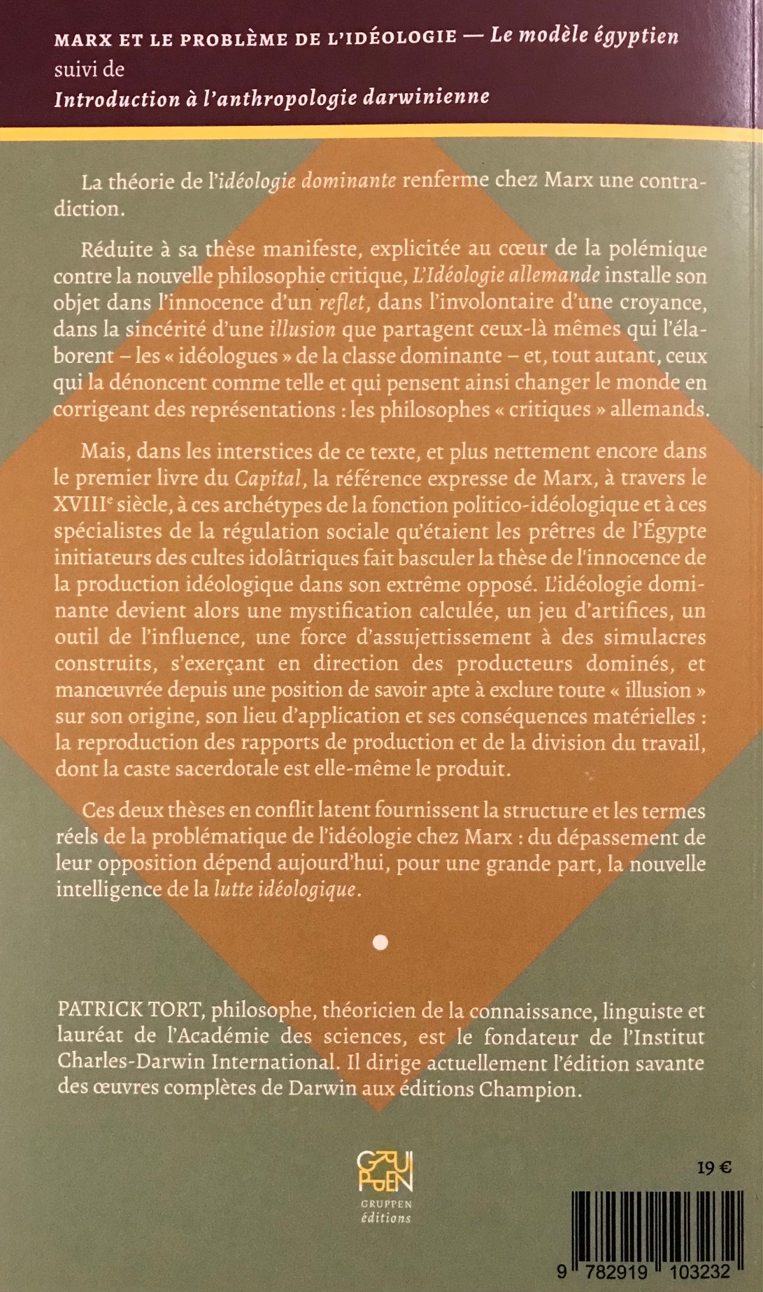 Marx et le Problème de l’idéologie - Patrick Tort